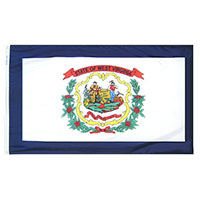 West Virginia State Nylon Flag