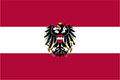 Austria Nylon Flags with Eagle