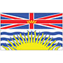 British Columbia Nylon Province Flags