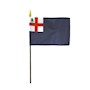 Bunker Hill 4 Inch (in) Height x 6 Inch (in) Length Desktop Flag