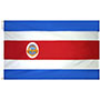 Costa Rica Outdoor Nylon Flag