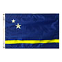 Curacao Courtesy Nylon Boat Flag