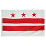 Washington D.C. Nylon Flag