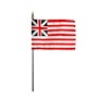 Grand Union 4 Inch (in) Height x 6 Inch (in) Length Desktop Flag