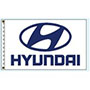 Hyundai Authorized Automobile Dealer Nylon Flag