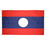 Laos Outdoor Nylon Flag