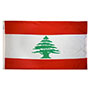 Lebanon Outdoor Nylon Flag