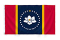 Mississippi State Nylon Flag