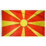 North Macedonia Outdoor Nylon Flag