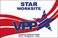 Occupational Safety and Health Administration (OSHA) Voluntary Protection Programs (VPP) Star Worksite Flags