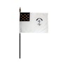 Rhode Is. Regiment 4 Inch (in) Height x 6 Inch (in) Length Desktop Flag