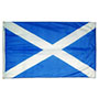 Scotland Saint Andrew's Cross Courtesy Nylon Boat Flag
