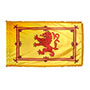 Scotland Rampant Lion Indoor Nylon Flag with Fringe
