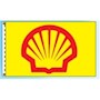 2.5 Feet (ft) Height x 3.5 Feet (ft) Length Shell Oil Dealer/Service Station Nylon Flag