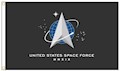 United States (U.S.) Space Force (Department of the Air Force) Flags