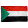 Sudan Outdoor Nylon Flag