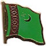 Turkmenistan Lapel Pin