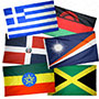193 United Nations Member Flag Set