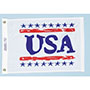 12 Inch (in) Height x 18 Inch (In) Length United States of America (USA) Patriot Nylon Boat Flag