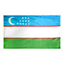 Uzbekistan Outdoor Nylon Flag