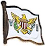 Us Virgin Islands Flag Lapel Pin