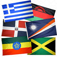 193 United Nations Member Flag Sets (12)
